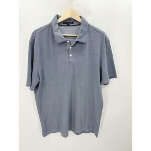 Robert Barakett Mens Polo Shirt Size XL Blue Casual Everyday Basic Golf